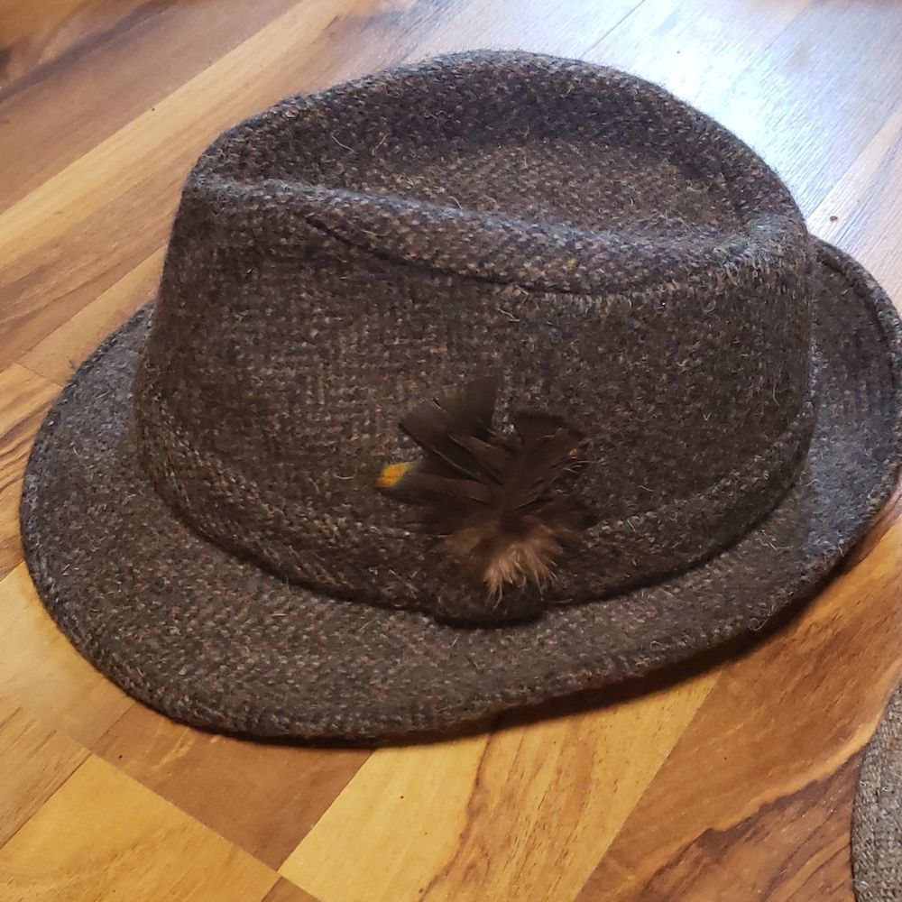 Men's Vintage Hats Sz 6 7/8, 6 3/4 and Large - Picture 2 of 7